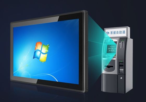 Open Frame Integrated 17inch Industrial Waterproof Panel PC Linux Ubuntu For Industrie Site