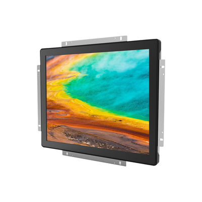 Rugged Metal Housing Display Capacitive Industrial Touch Screen Monitor 12V 24V