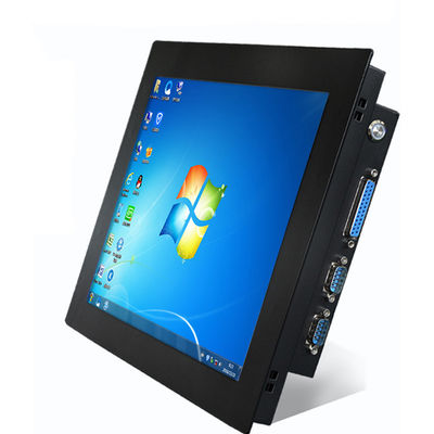 19 Inch Dustproof Integrated Resistive Touch Screen Industrial LCD Monitor With Metal Casing For Kiosk ATM