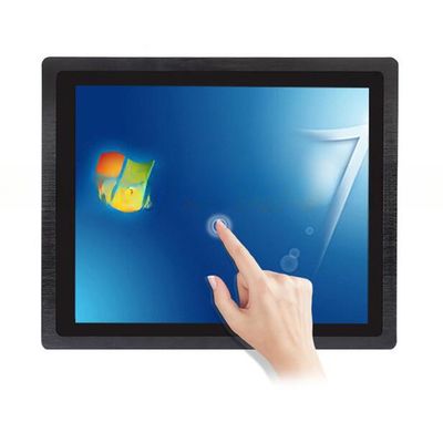 17 Inch Industrial Grade Waterproof Display Open Frame Capacitive Touch Screen High Brightness Monitor 12V 24V