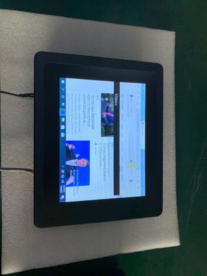 Rugged 8 inch 8.4 inch dustproof touch screen LCD monitor metal display screen for industrial computer kiosk OEM/ODM