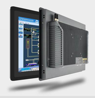 17 Inch LCD IP65 Aluminum Alloy Frame Resistive Touch Screen Monitor For Kiosk Smart Locker