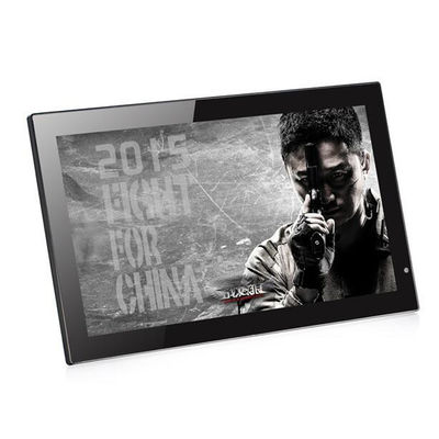 HD 19 inch 18.5 inch wifi network signage Android display w/o touchscreen support RJ45 Lan POE 4G network with CMS