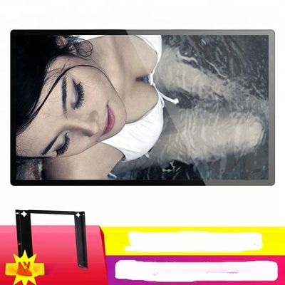 65" inch digital advertising loop player display LCD monitor with wall mounting bracket