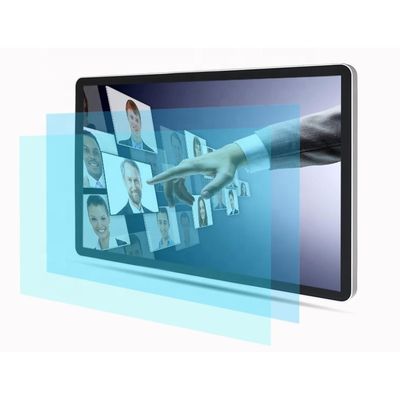 4K UHD 49" 50" inch capacitive touch screen panel display embedded Android or Win10/11 PC support DP VGA DVI input