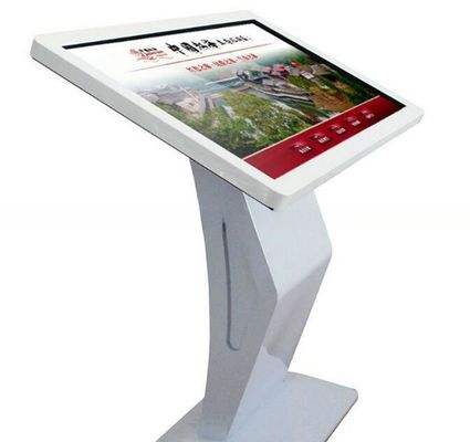 24" inch Floor standing touchscreen LCD LED monitor with mini PC