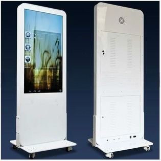 UHD 4K LED 43" inch floor Stand LCD digital advertising player signage