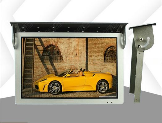 Metal Frame Anti Shake 19 Inch Coach Metro Bus Wireless 4G Advertising LCD Monitor