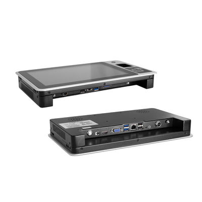 10.1 Inch Embedded Touchscreen Computer Station With Webcam RFID NFC Reader Microphone Fingerprint Reader