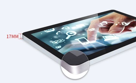 Slim Bezel Metal Case 18.5 Inch Touch Screen Computer All In One Monoblock PC