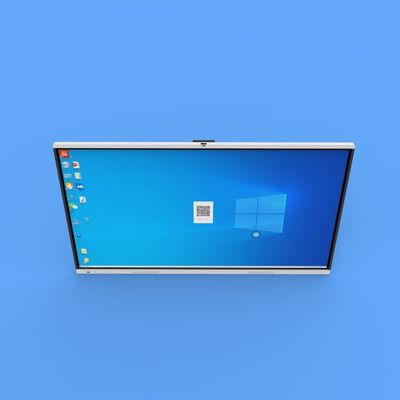 IR Multi Touch Interactive Whiteboard Panel 86 Inch With Microphone Webcam