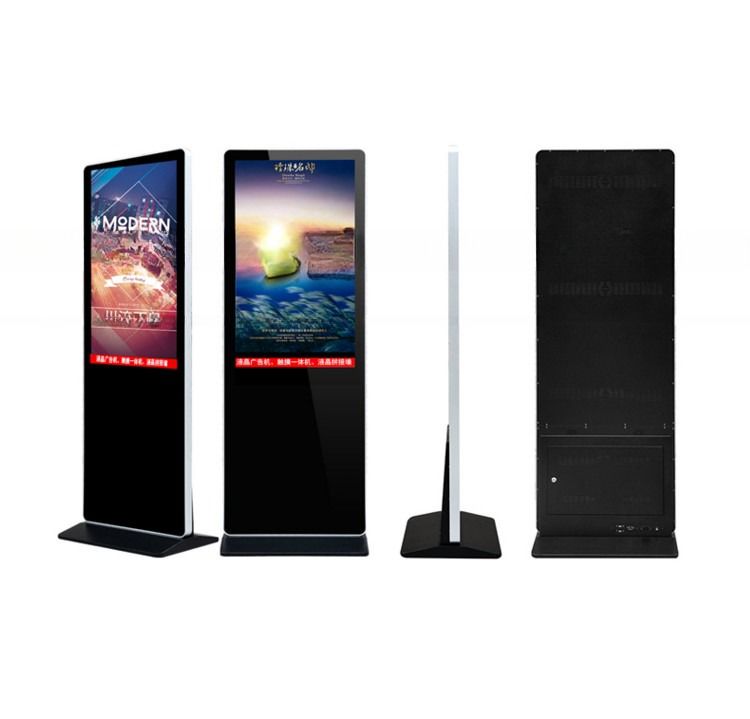 50" 49" inch LED TFT upright standing sunlight readable high brightness LCD signage AD display with Android OS WIFI 4G network