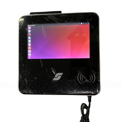 CPU J1900 Linux Windows OS PC ファンレス RFID NFC リーダー付きの小型 7 インチタッチスクリーンモニター