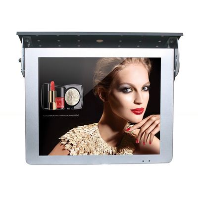 Shockproof 15 Inch Bus LCD Monitor pubblicitario supporto HDMI VGA AV Input