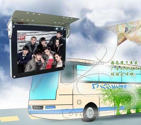 15' 지붕 고정 TFT 코치 버스 4G 와이파이 GPS LCD 비디오 AD 모니터 안드로이드 화면