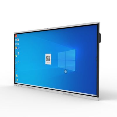 Android OPS 86 Inch Smart Board màn hình cảm ứng bảng trắng với microphone webcam