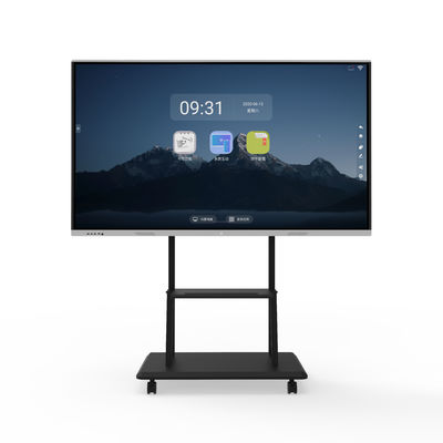 65 Inch Wall Mount Tất cả trong một màn hình cảm ứng màn hình tương tác Whiteboard