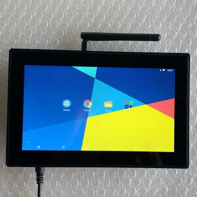 IP65/IP66 7 इंच एम्बेडेड एंड्रॉयड वॉल टच पैनल पीसी 2RS232 6USB के साथ