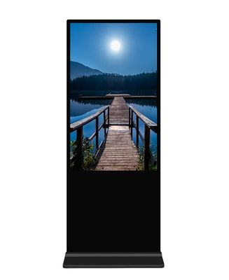 Полевая стойка 55 дюймовый ЖК-экран Android Монитор для цифрового AD дисплея вывески