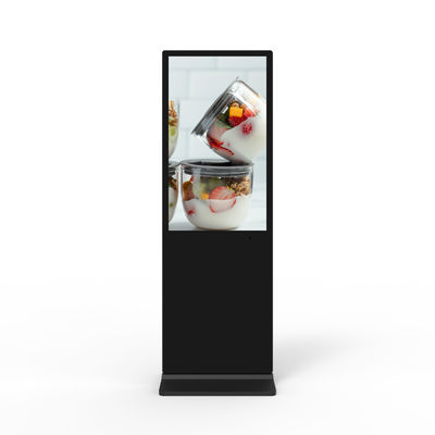 Vloerstand 43 inch LCD-schermmonitor met pc binnenin