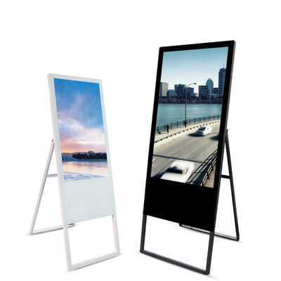 55-Zoll-Hohl-Boden-Stand-LCD-Digitalmenü-Display für Restaurants
