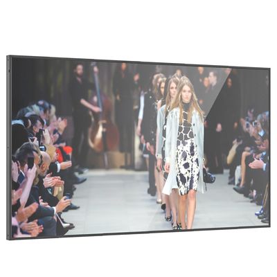49 inch 9,5 mm bezel LCD-advertentie-display met uitzicht op het raam